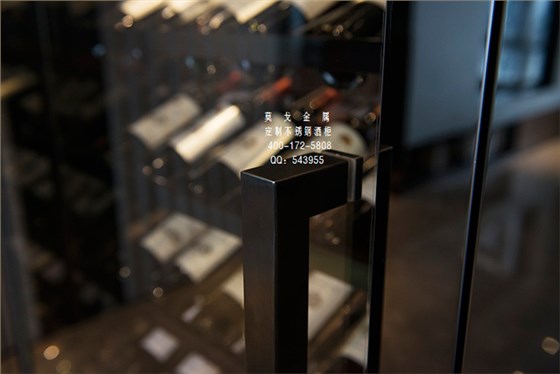 酒店不锈钢西餐厅酒柜