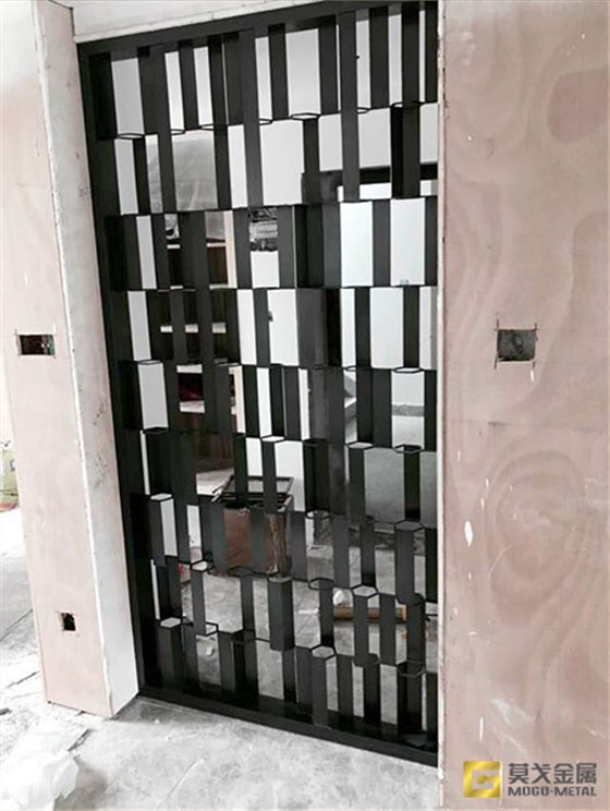 不锈钢屏风金地家园